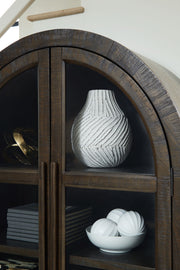 Benhall - Accent Cabinet - Dark Brown - R&R Furniture Gallery (Fountain Valley, CA)