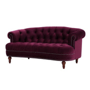 La Rosa - Victorian Chesterfield Loveseat - R&R Furniture Gallery (Fountain Valley, CA)
