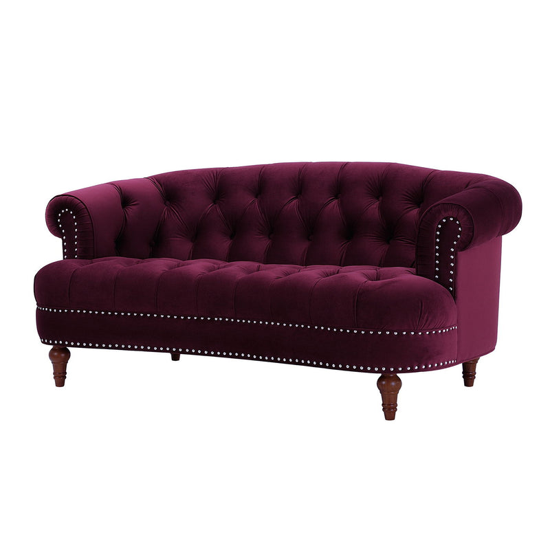 La Rosa - Victorian Chesterfield Loveseat - R&R Furniture Gallery (Fountain Valley, CA)