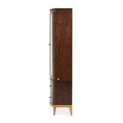 Camellia Field - Display Cabinet - Dark Brown - R&R Furniture Gallery (Fountain Valley, CA)