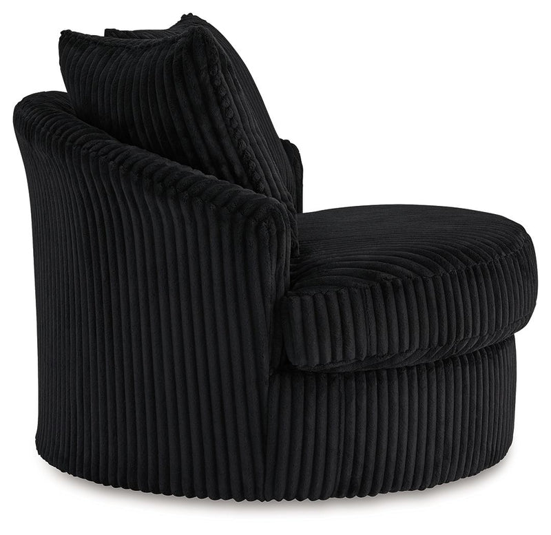 Gramwell - Swivel Chair - R&R Furniture Gallery (Fountain Valley, CA)