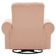 Manual Swivel Recliner Rocker Chair With Adjustable Backrest - R&R Furniture Gallery (Fountain Valley, CA)
