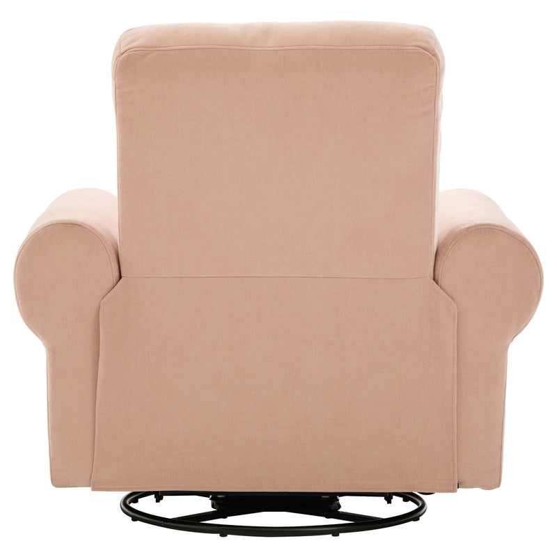 Manual Swivel Recliner Rocker Chair With Adjustable Backrest - R&R Furniture Gallery (Fountain Valley, CA)
