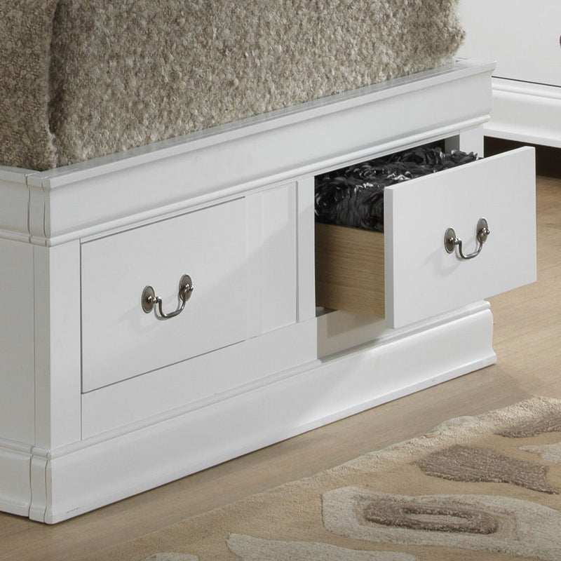 Traditional Style Bookcase Storage Bed - R&R Furniture Gallery (Fountain Valley, CA)