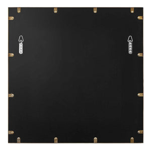 Fredric - Square Antique Mirror - Brass