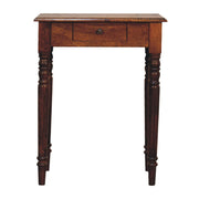 Turned Leg Writing Desk - Chestnut - R&R Furniture Gallery (Fountain Valley, CA)