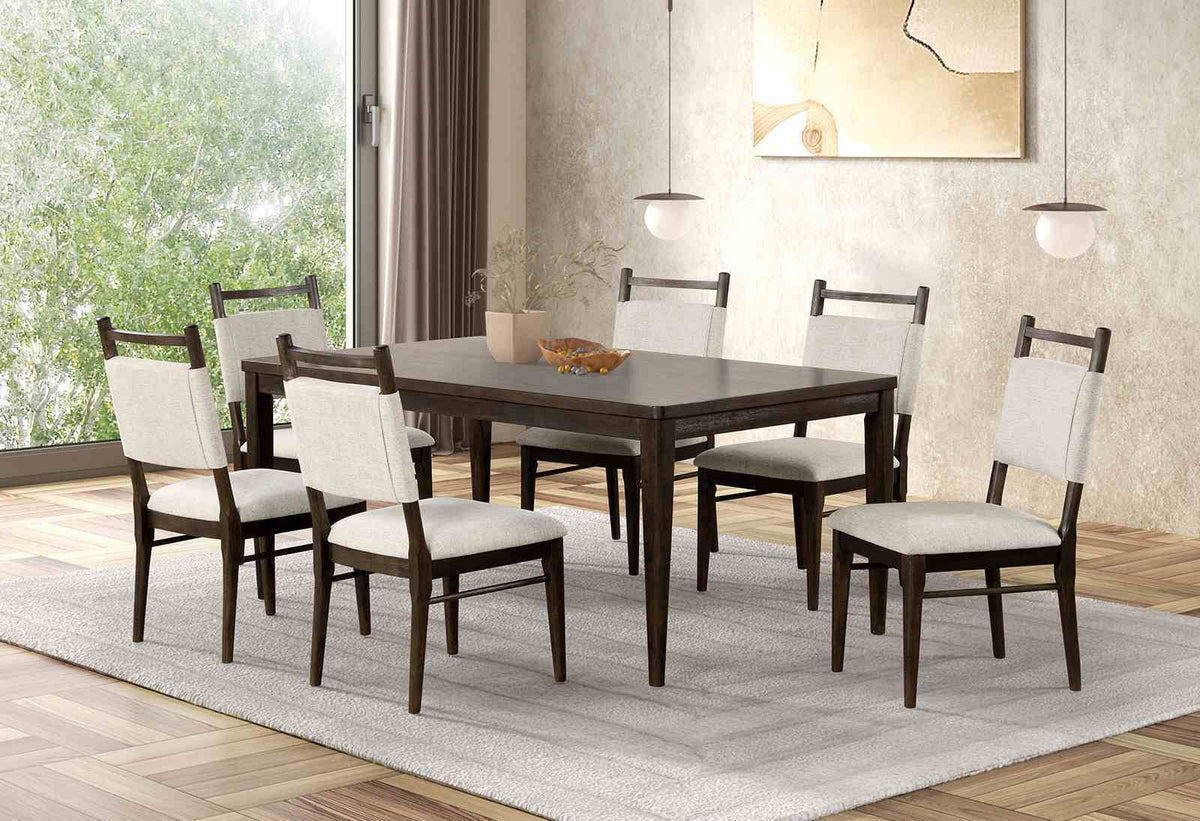Woolwich - Dining Table, Dark Walnut