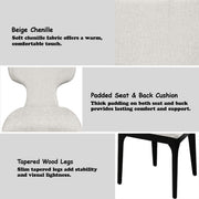 Koen - Upholstered Side Chair (Set of 2) - R&R Furniture Gallery (Fountain Valley, CA)
