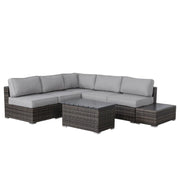 Stylish Entertainment Sectional Set, Outdoor Living - R&R Furniture Gallery (Fountain Valley, CA)