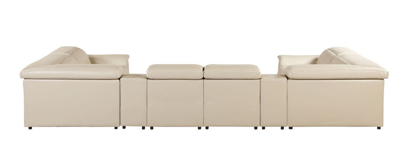 9762 - 8-Piece U Shaped Sectional Sofa With 2 Power Recliners