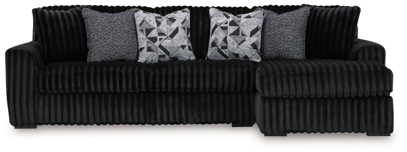 Midnight-Madness - Sectional Set - R&R Furniture Gallery (Fountain Valley, CA)