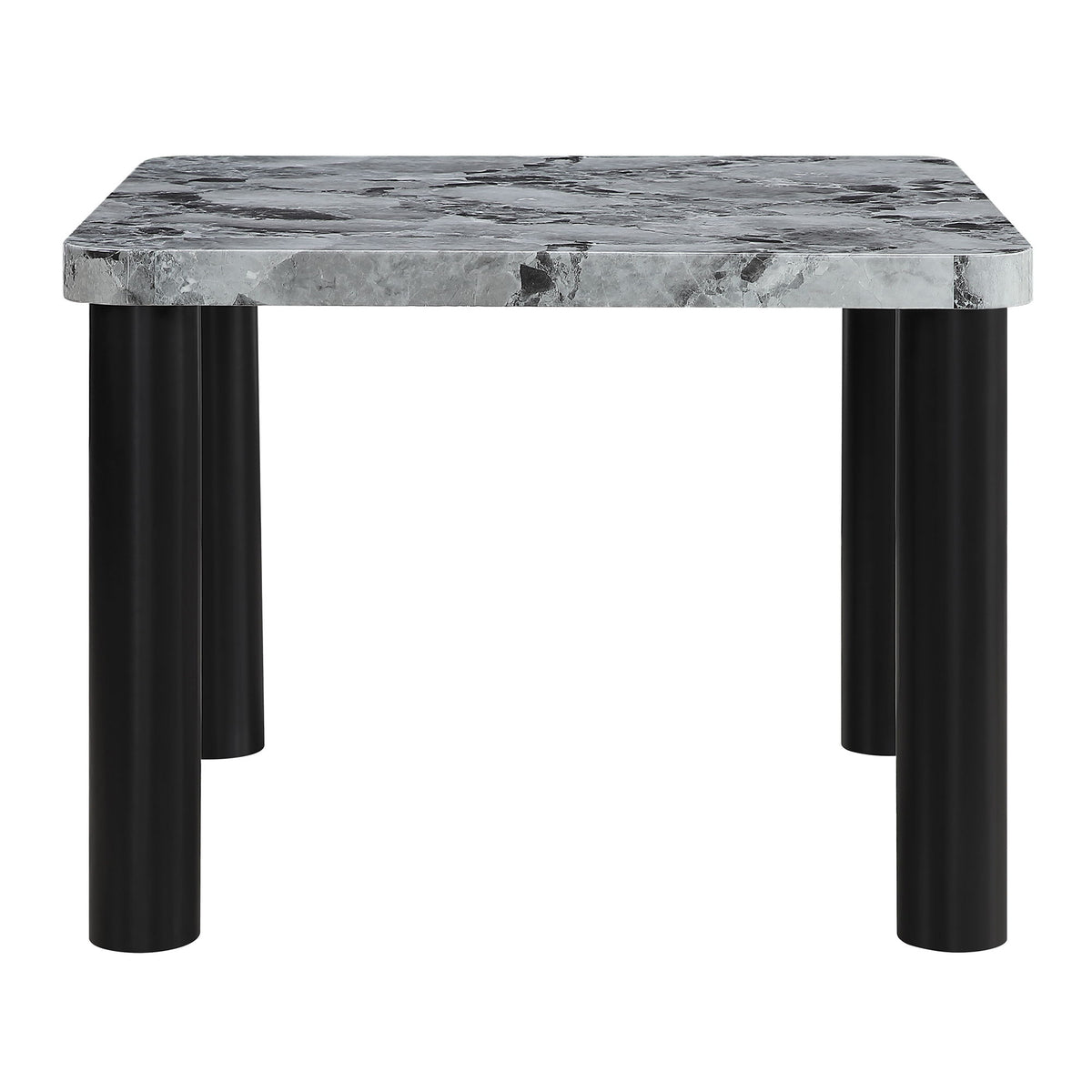 Square Frame Dining Table - Gray