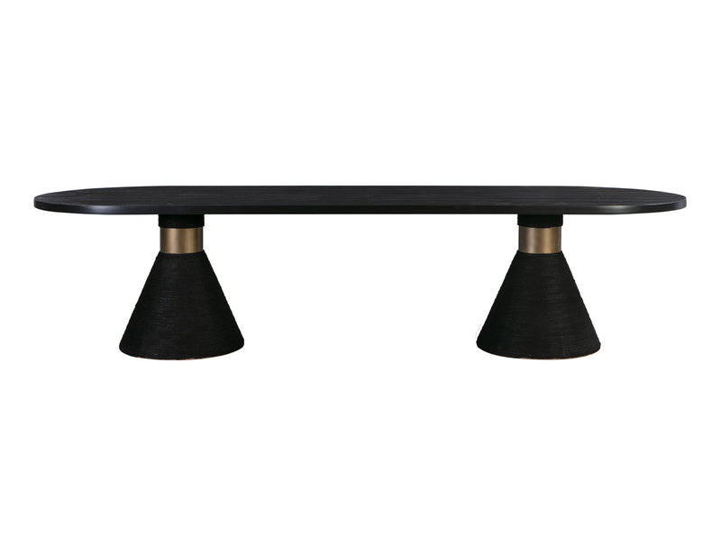 Rishi - Rope Oval Table - R&R Furniture Gallery (Fountain Valley, CA)