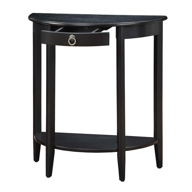 Justino II - Console Table - Black - R&R Furniture Gallery (Fountain Valley, CA)