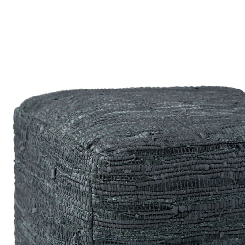 Fredrik - Handcrafted Square Pouf - R&R Furniture Gallery (Fountain Valley, CA)