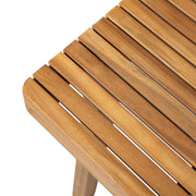 Outdoor Dining Table With Slatted Top, Ideal For Patio - R&R Furniture Gallery (Fountain Valley, CA)