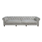Ofer - Sofa - Vintage White Top Grain Leather - R&R Furniture Gallery (Fountain Valley, CA)