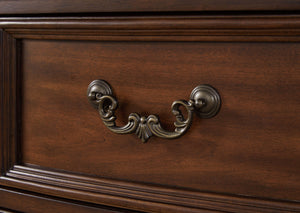 Lavinton - Three Drawer Night Stand - Brown - R&R Furniture Gallery (Fountain Valley, CA)