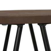 Simeon - Multifunctional Metal Stool With Wood Seat - R&R Furniture Gallery (Fountain Valley, CA)