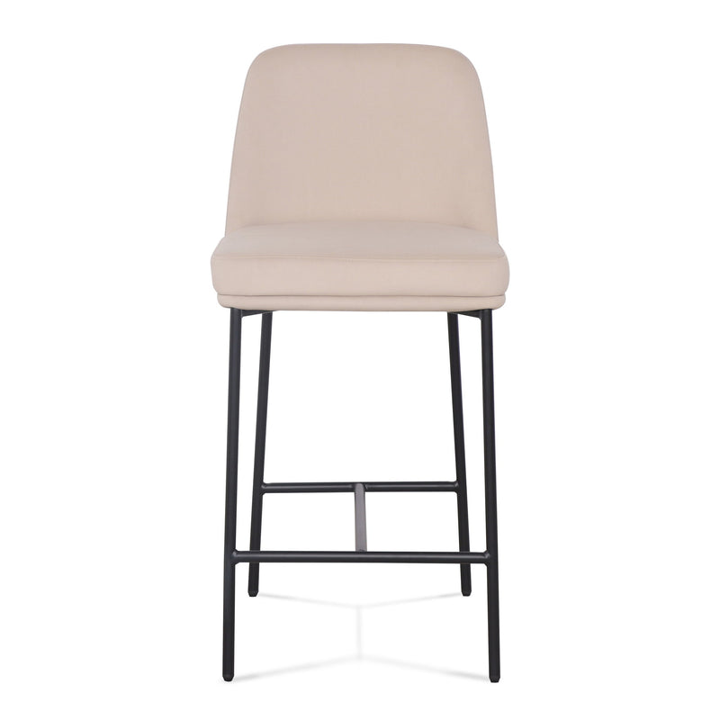 Pair of TOV Furniture Sydney counter stools in a stylish, modern design, set of two, perfect for kitchen or bar seating.