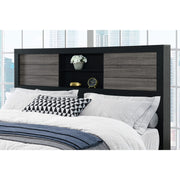 Soluto - Bed With Bookcase Headboard - R&R Furniture Gallery (Fountain Valley, CA)