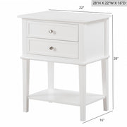Vibrant Contemporary Nightstand - R&R Furniture Gallery (Fountain Valley, CA)