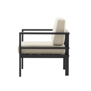 Modern Outdoor Lounge Chair With Aluminum Frame And Weather Resistant Cushions - R&R Furniture Gallery (Fountain Valley, CA)