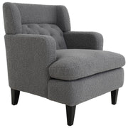 Upholstered Accent Chair Tufted Armchair For Living Room And Bedroom - R&R Furniture Gallery (Fountain Valley, CA)