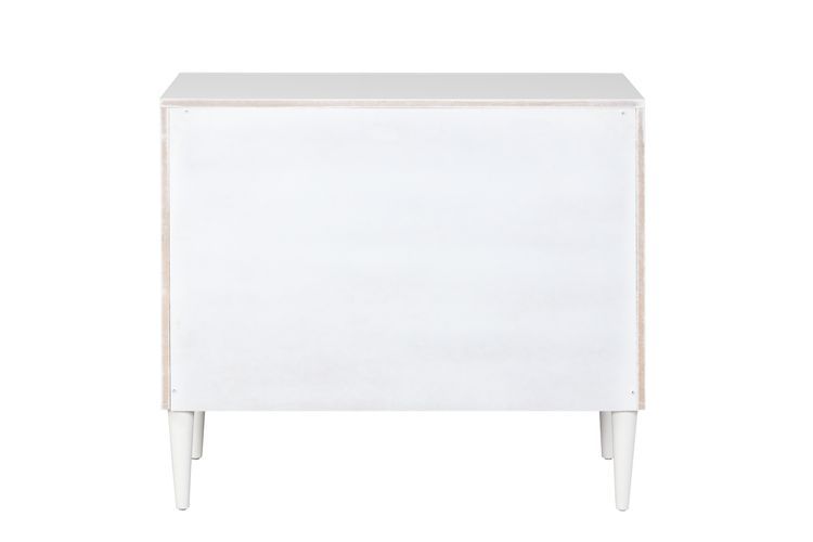 Dubni - Accent Table - White & Black - R&R Furniture Gallery (Fountain Valley, CA)