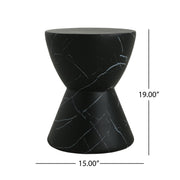 Outdoor, Lightweight Concrete Side Table - R&R Furniture Gallery (Fountain Valley, CA)