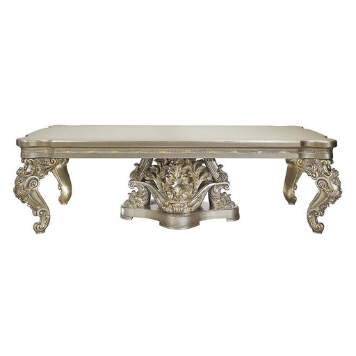Danae - Dining Table - Champagne & Gold - R&R Furniture Gallery (Fountain Valley, CA)