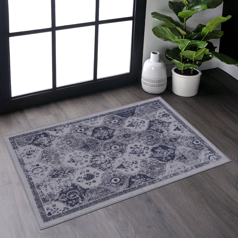 Maval - Stunning Washable Area Rug - R&R Furniture Gallery (Fountain Valley, CA)