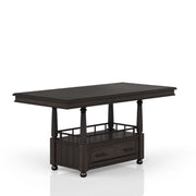 Counter Height Dining Table - Coffee - R&R Furniture Gallery (Fountain Valley, CA)