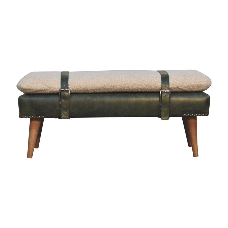 Buffalo - Hide Bench - R&R Furniture Gallery (Fountain Valley, CA)