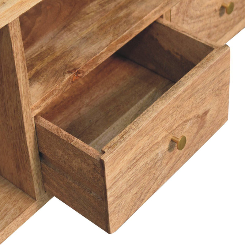 Soba - Multi Media Unit - Brown - R&R Furniture Gallery (Fountain Valley, CA)