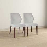 Luca - Dining Chair (Set of 2) - Light Gray - R&R Furniture Gallery (Fountain Valley, CA)