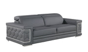 296 - Leather Sofa - R&R Furniture Gallery (Fountain Valley, CA)
