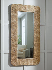 Norigan - Floor Mirror - Natural - R&R Furniture Gallery (Fountain Valley, CA)