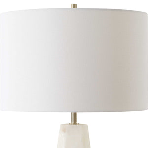 Table Lamp - White Marble