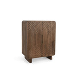 Holmes - Bar Cabinet - Artisan Brown - R&R Furniture Gallery (Fountain Valley, CA)