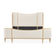 Camellia Field - Upholstered Panel Bed - R&R Furniture Gallery (Fountain Valley, CA)