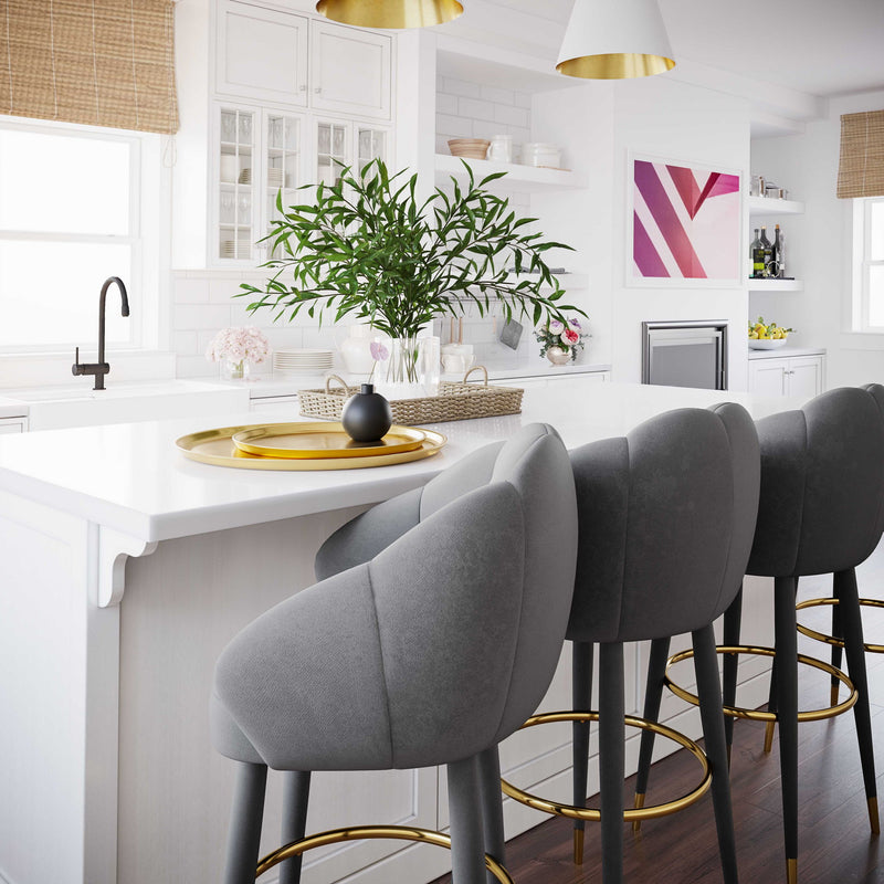 Myla - Swivel Stool - R&R Furniture Gallery (Fountain Valley, CA)
