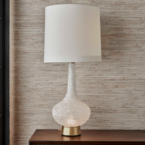 Swan In Flight - Table Lamp - White