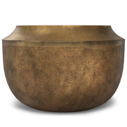 Timmons - Cast Aluminum Coffee Table - Brown - R&R Furniture Gallery (Fountain Valley, CA)