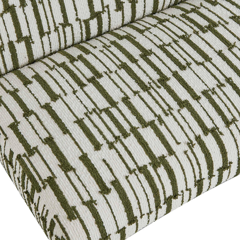 Willa - Accent Chair - Green / White