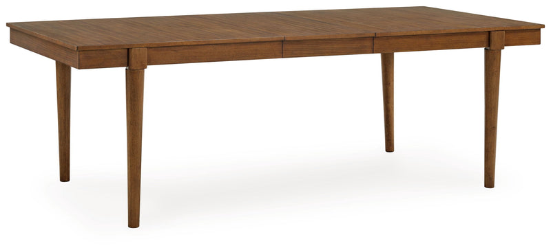 Lyncott - Rectangular Dining Room Extension Table - Brown - R&R Furniture Gallery (Fountain Valley, CA)