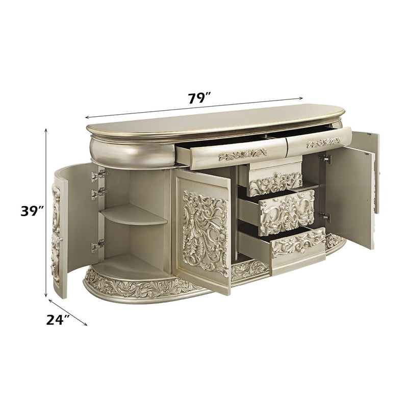 Sorina - Dresser - Antique Gold - R&R Furniture Gallery (Fountain Valley, CA)