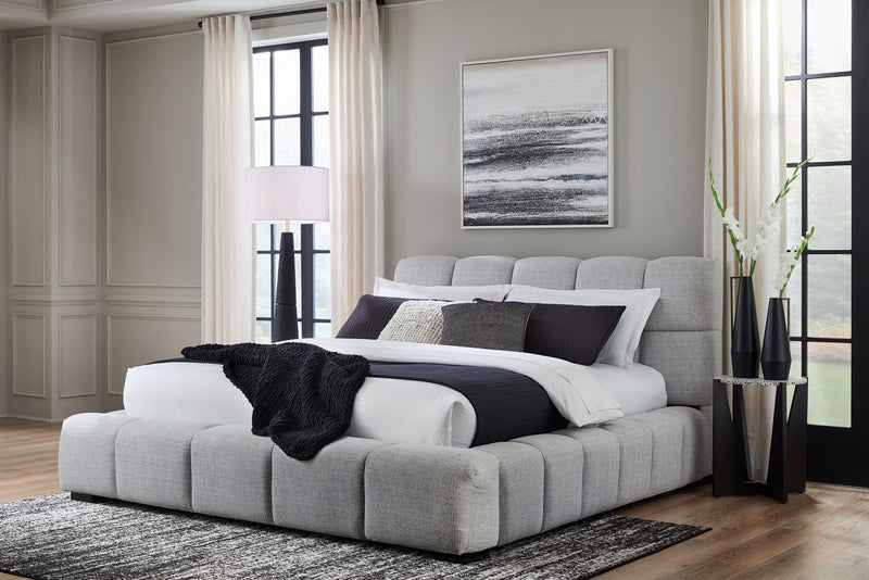 Grendusk - Upholstered Bed - R&R Furniture Gallery (Fountain Valley, CA)