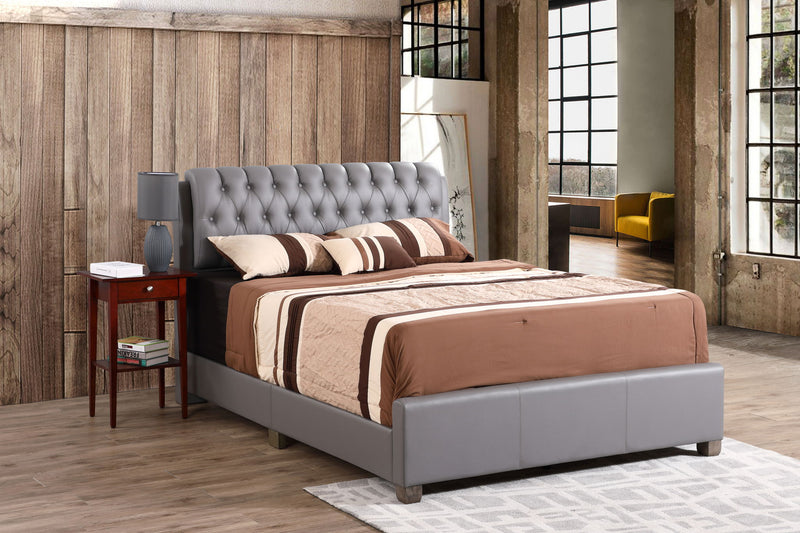 Tufted Upholstered Bed - R&R Furniture Gallery (Fountain Valley, CA)
