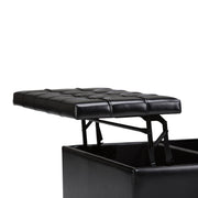 Harrison - Large Coffee Table Storage Ottoman - R&R Furniture Gallery (Fountain Valley, CA)
